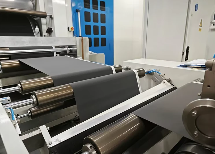 Conductive carbon coated aluminum foil with PVDF binder Conductive carbon coated aluminum foil with PVDF binder
